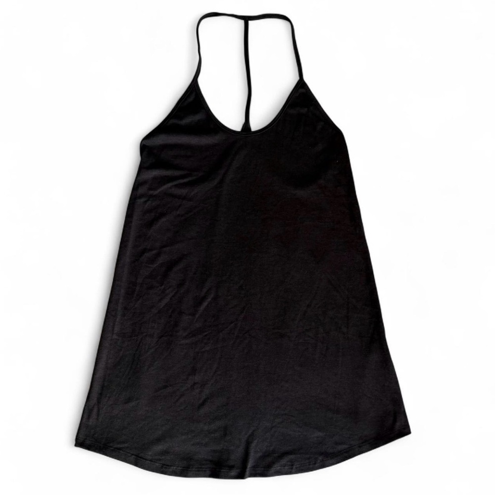 SHEIN Black Strappy Mini Bodycon Dress - Size Small